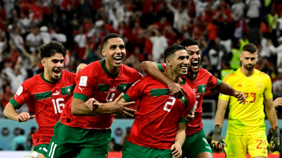 Mondial: place aux quarts avec sept habitu&eacute;s... et le Maroc en invit&eacute;