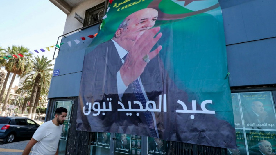 Prolongan votaci&oacute;n en presidenciales en Argelia y Tebboune espera repetir mandato