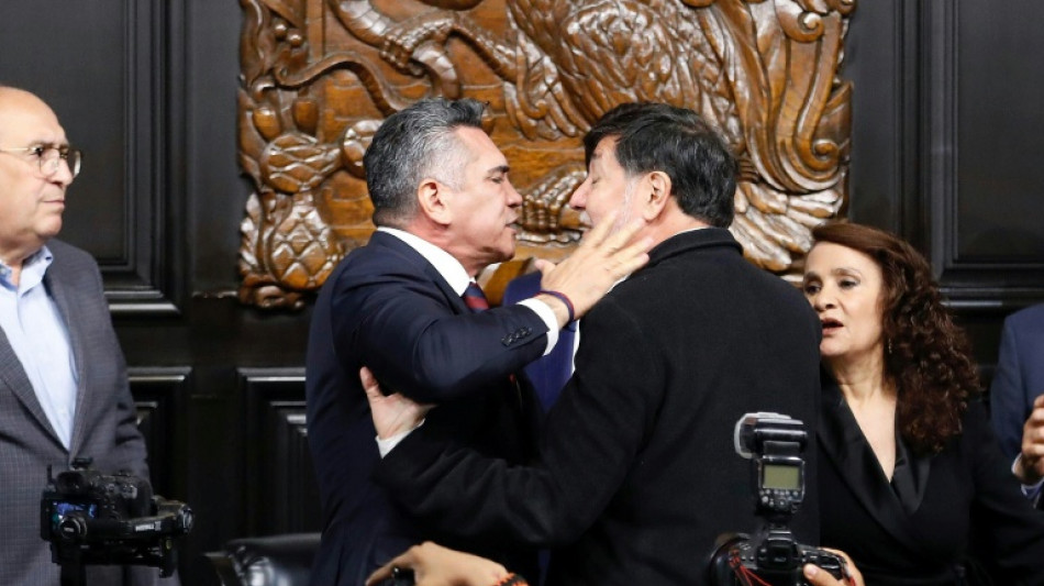 Sheinbaum classifica como 'lamentável' briga entre senadores no México