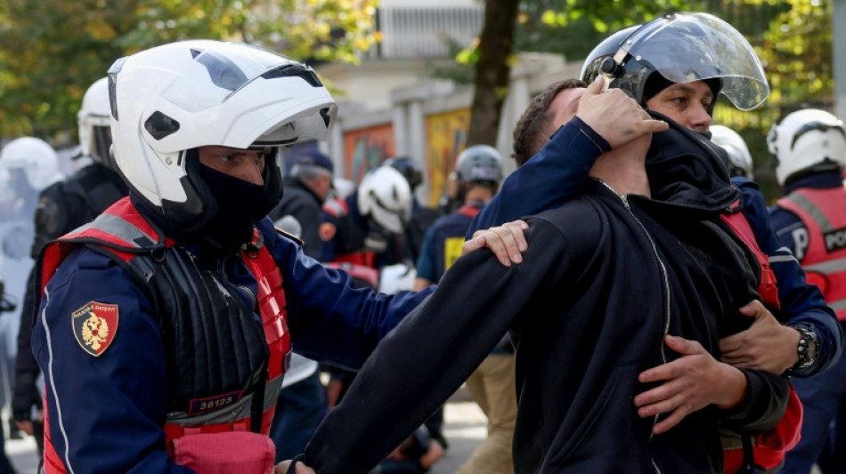 PM condemns 'chaos' as violent protests grip Albania