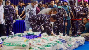 L'Indon&eacute;sie saisit 1,3 tonne de k&eacute;tamine, une des plus grosses prises jamais r&eacute;alis&eacute;es