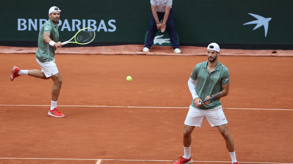 Roland Garros: Bolelli-Vavassori volano in semifinale