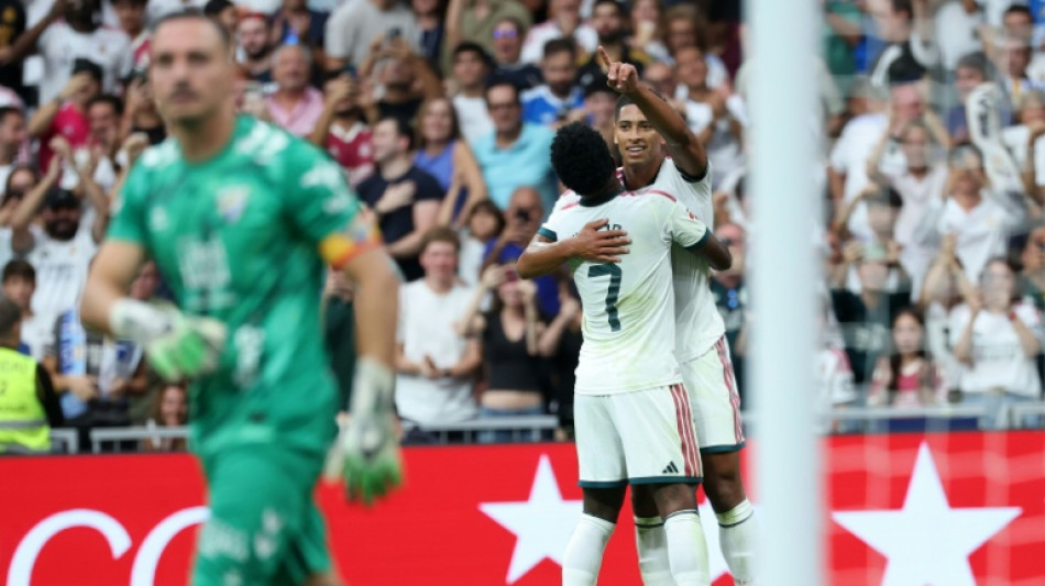 Bellingham, Mbappe fire as Real Madrid ease to Malaga win