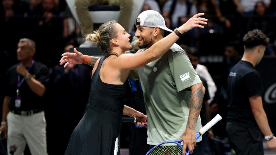 Kyrgios vence 'Batalha dos Sexos' contra Sabalenka em Dubai