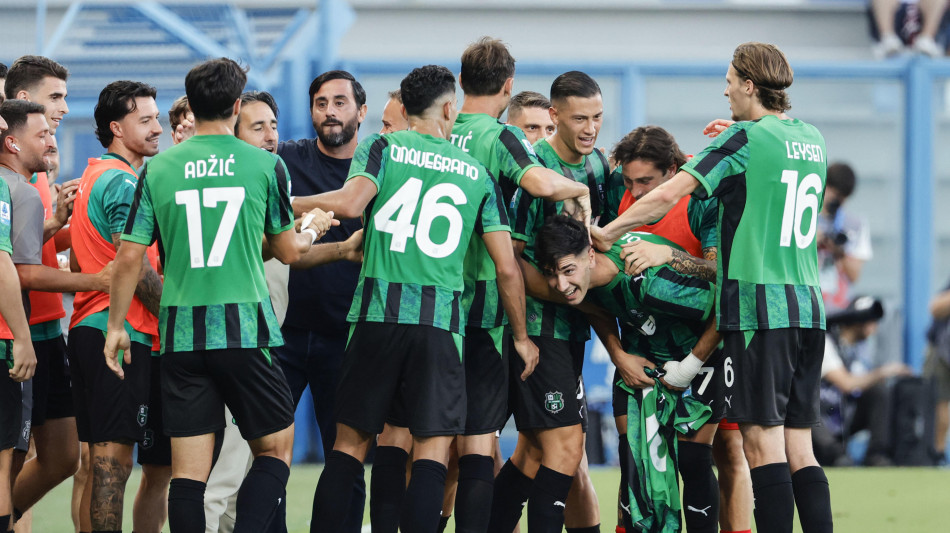 Coppa Italia: il Sassuolo supera il Frosinone ai rigori e va agli ottavi