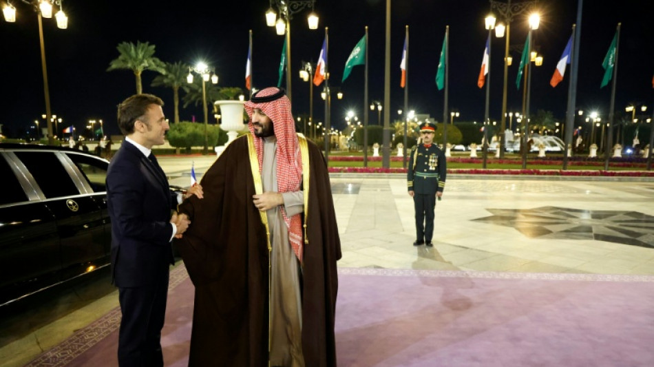 Macron hosts Saudi's MBS for visit ranging from esports to Mideast