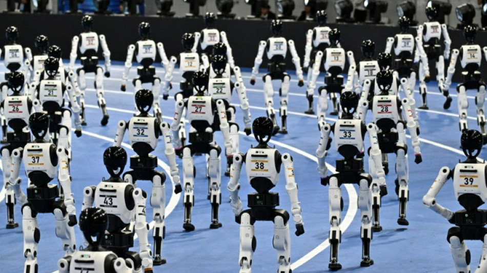 Humanoids break records at Beijing Robot Games