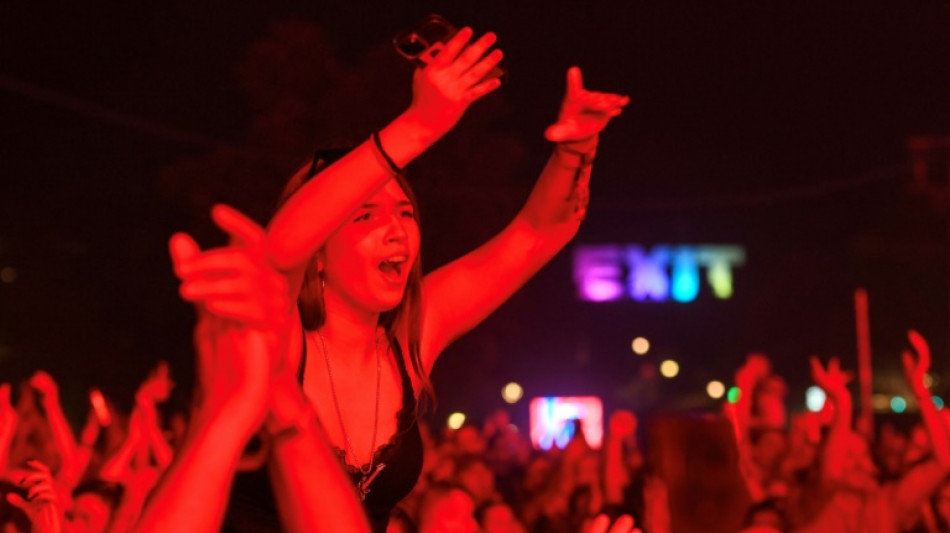 Serbian youth pumps up protest at last EXIT festival