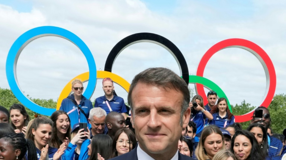 Frankreichs Pr&auml;sident vor den Olympischen Spielen in Paris: "Wir sind bereit"