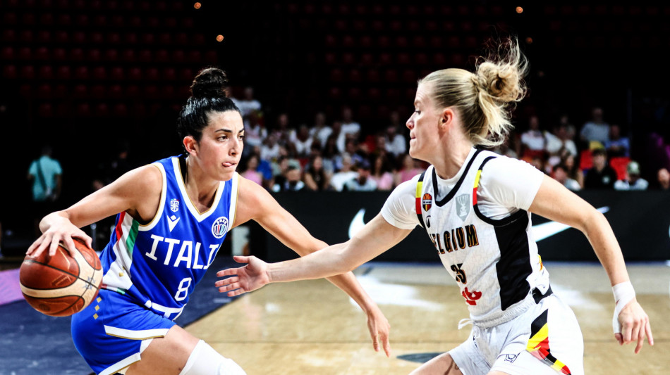 Basket: Italia-Belgio 64-63 in amichevole, vittoria delle azzurre
