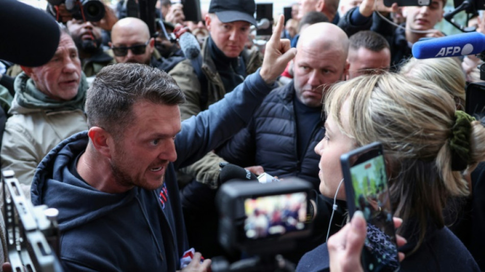 Victoire en justice pour le militant britannique d'extrême droite Tommy Robinson