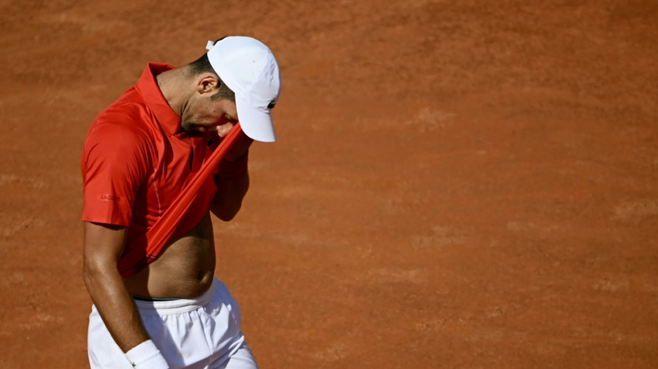 Nach Flaschentreffer: Djokovic in Rom fr&uuml;h gescheitert