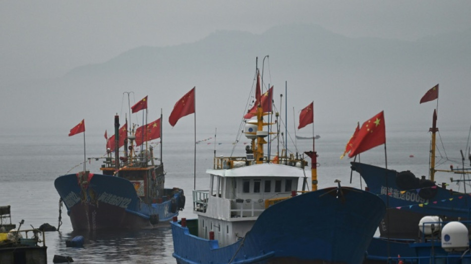 Pr&egrave;s de Ta&iuml;wan, des regroupements de bateaux chinois intriguent les experts