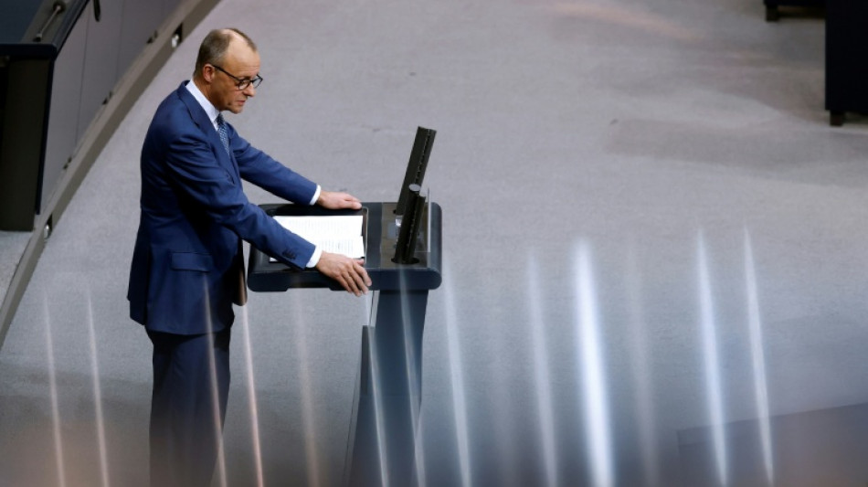 Merz gibt im Bundestag Regierungserkl&auml;rung zur Au&szlig;enpolitik ab