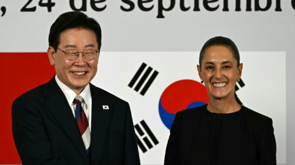 Sheinbaum apuesta por el regreso de BTS a M&eacute;xico en la visita del presidente surcoreano