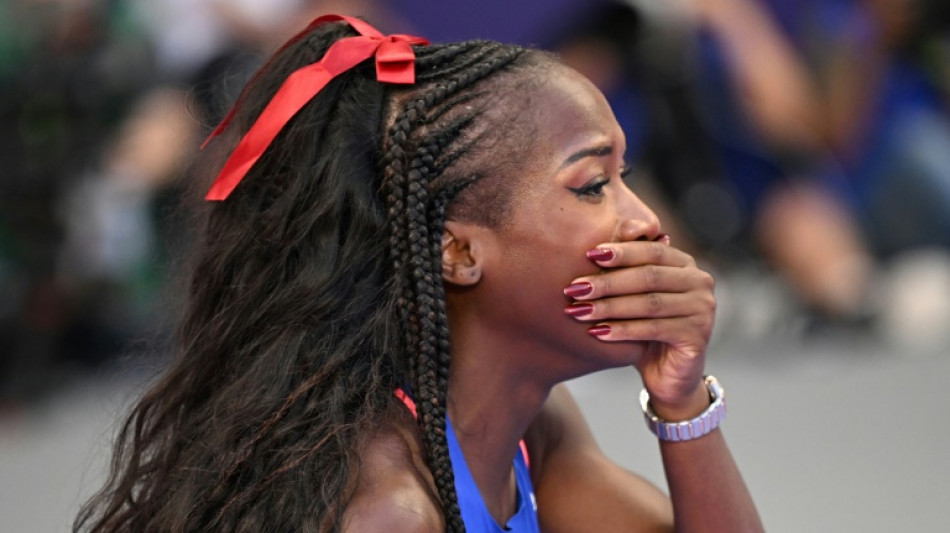 L'argent de Cyr&eacute;na Samba-Mayela sauve les Bleus de l'athl&eacute;tisme de la faillite olympique
