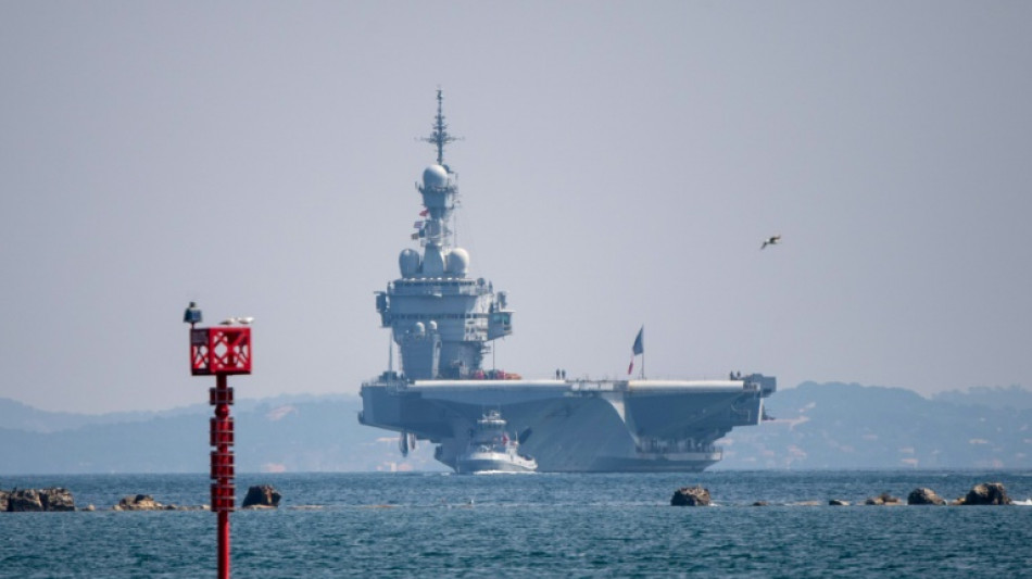 Macron gibt Startschuss f&uuml;r Bau von neuem Flugzeugtr&auml;ger f&uuml;r Frankreich