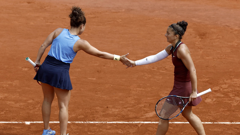 Roland Garros: Errani-Paolini alle semifinali del doppio