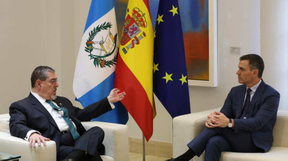 El rey de Espa&ntilde;a recibe a Ar&eacute;valo y elogia la "determinaci&oacute;n" del pueblo guatemalteco