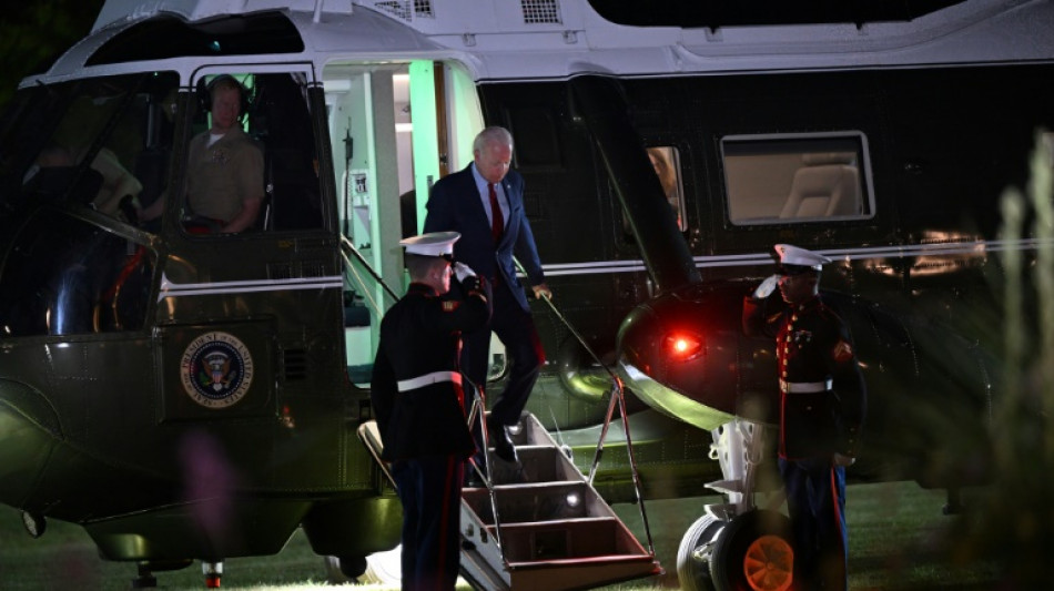 Joe Biden en visite &eacute;clair au Royaume-Uni avant le sommet de l'Otan