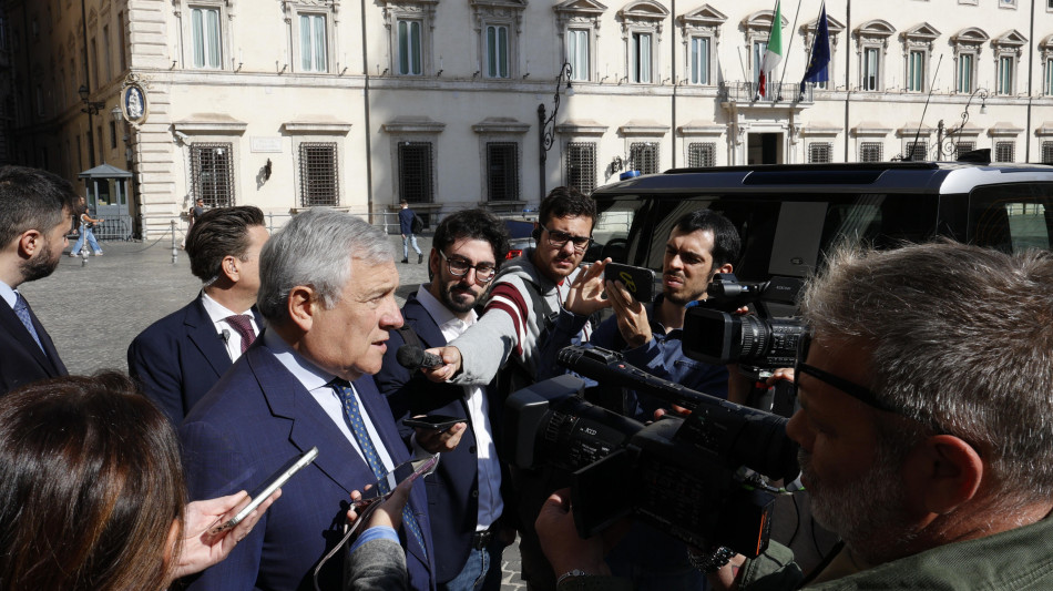 Tajani, i quattro parlamentari in partenza da Israele