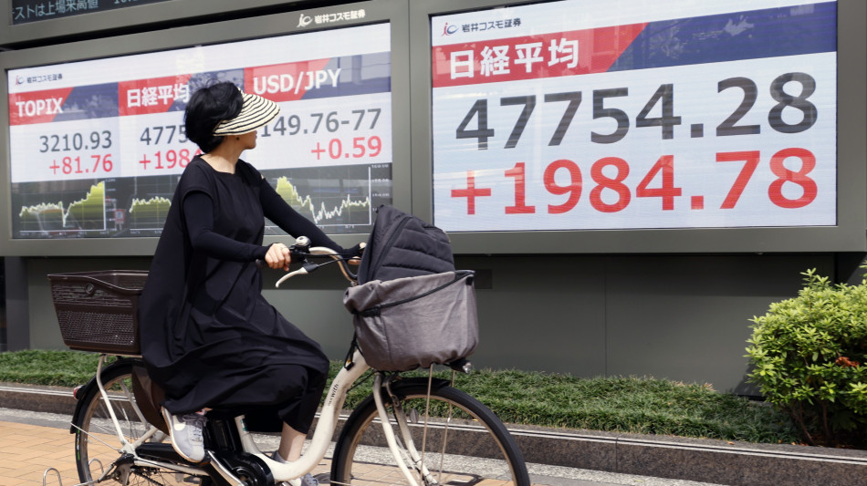 Borsa: Asia positiva con il tech, l'Europa verso avvio debole