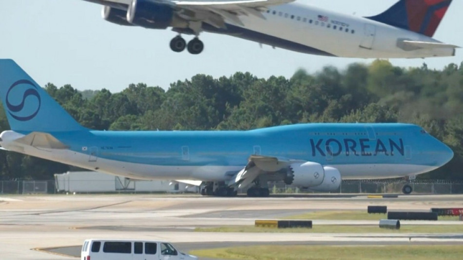 Libération "en cours" d'employés sud-coréens arrêtés aux Etats-Unis, selon Séoul