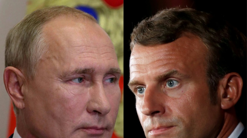 Macron fordert "gezielte europ&auml;ische Sanktionen" gegen Russland