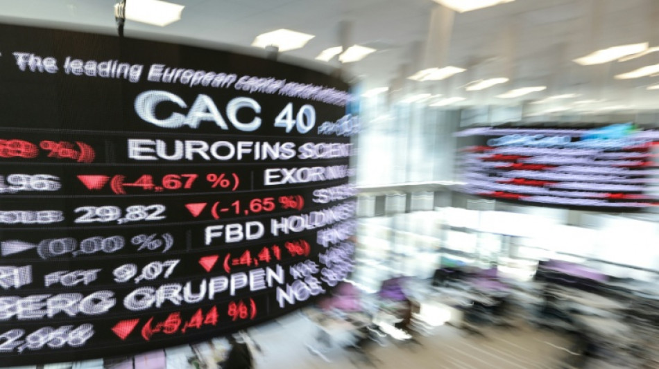 La Bourse de Paris conclut en baisse une séance tournée vers le budget des Etats-Unis