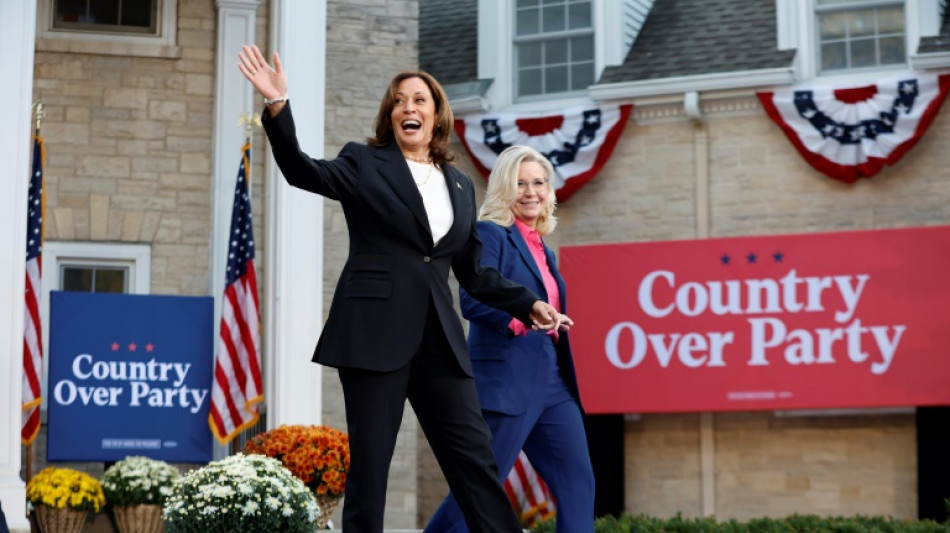 Harris tente de rallier les r&eacute;publicains mod&eacute;r&eacute;s, Trump persiste &agrave; mentir sur l'&eacute;lection de 2020