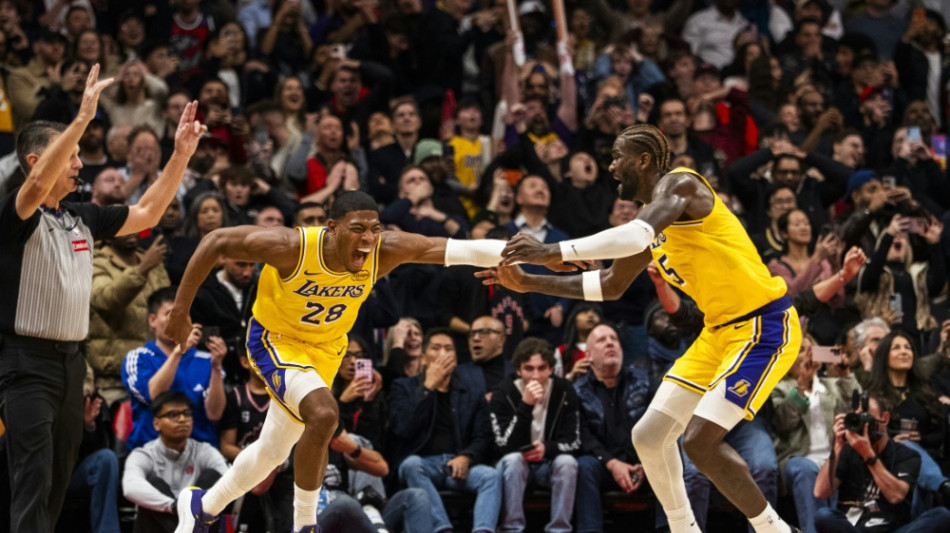 Lakers gewinnen dank Hachimuras Dreier - James-Serie reißt