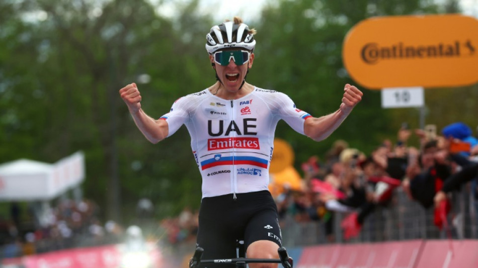 Tour d'Italie: Pogacar fait coup double et voit la vie d&eacute;j&agrave; en rose