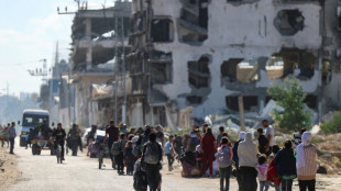 Palestinos del norte de Gaza huyen aterrorizados de la ofensiva israel&iacute;