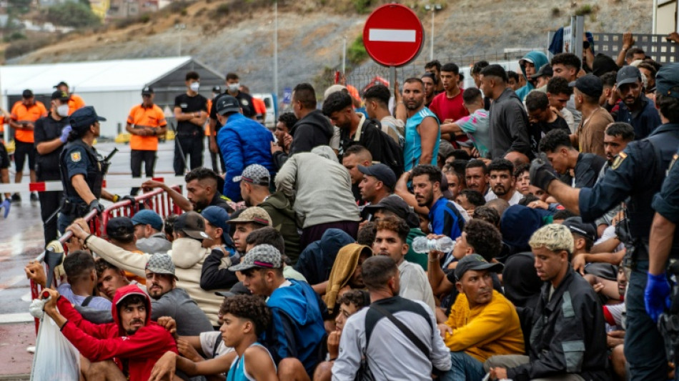 Migrant plight, local anger divide Ceuta one month after influx