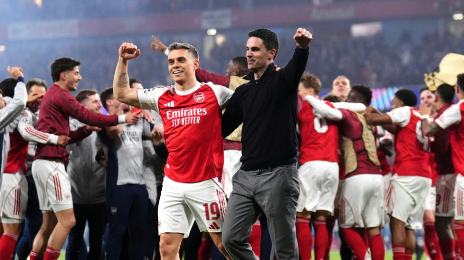 "Unbeschreiblich": Arsenal tanzt im Regen