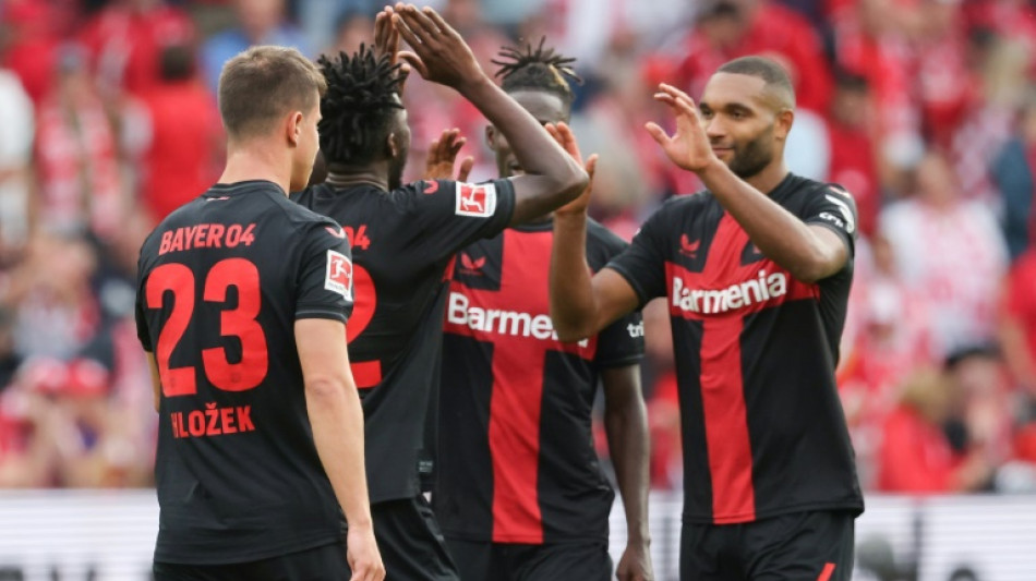 Leverkusen defeat Mainz to go top in Germany
