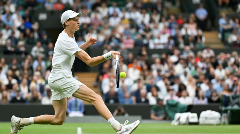 Wimbledon: Sinner trop fort pour Shelton en huiti&egrave;mes