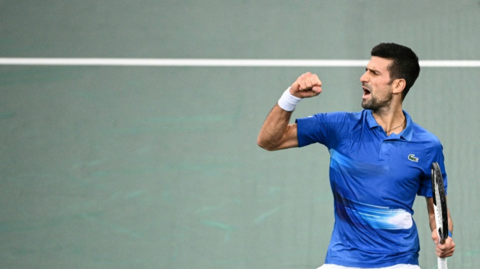 Masters 1000 de Paris: Djokovic pour la septi&egrave;me, Rune pour une premi&egrave;re