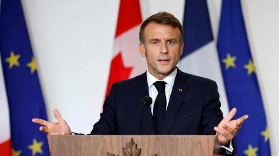 Ser&iacute;a un "error" que Israel "rechace" el alto el fuego en L&iacute;bano, dice Macron