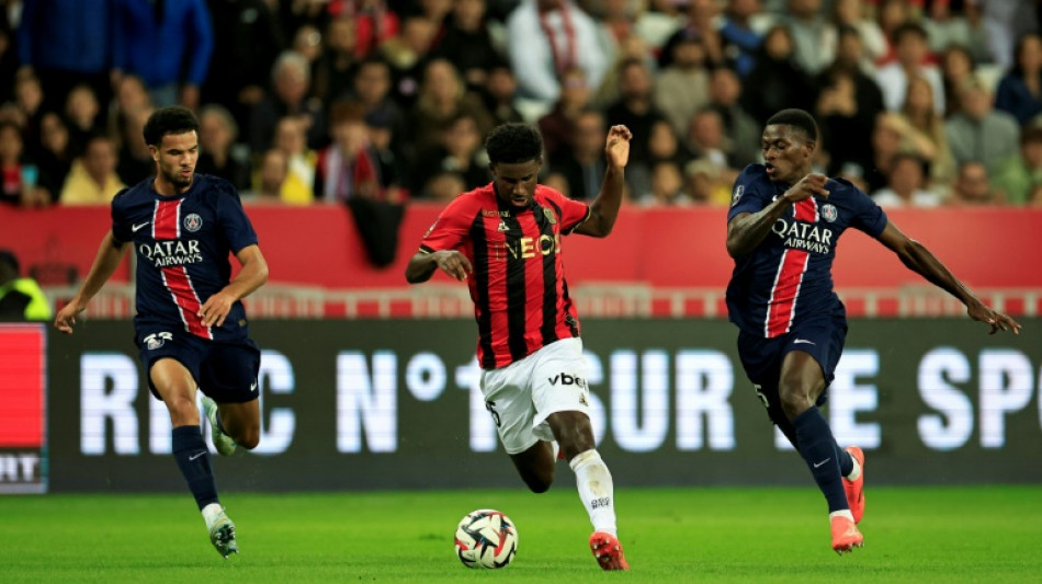 Ligue 1: Accroch&eacute; &agrave; Nice 1-1, Paris abandonne la t&ecirc;te &agrave; Monaco