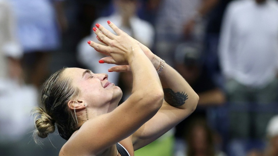 Tennis: la N.1 mondiale Aryna Sabalenka gagne un deuxième titre d'affilée à l'US Open