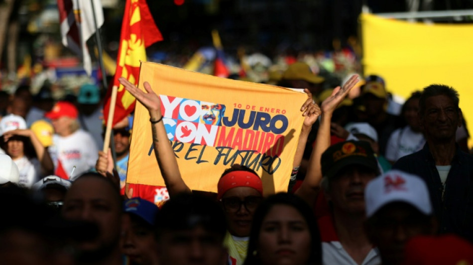 "&iexcl;Estamos listos!": Maduro entra en cuestionado tercer mandato en Venezuela