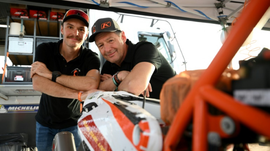 Les Lepan p&egrave;re et fils, onze Dakar et trois continents &agrave; eux deux