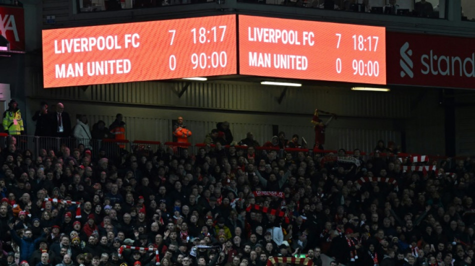 Angleterre: Liverpool inflige une d&eacute;faite historique &agrave; Manchester United