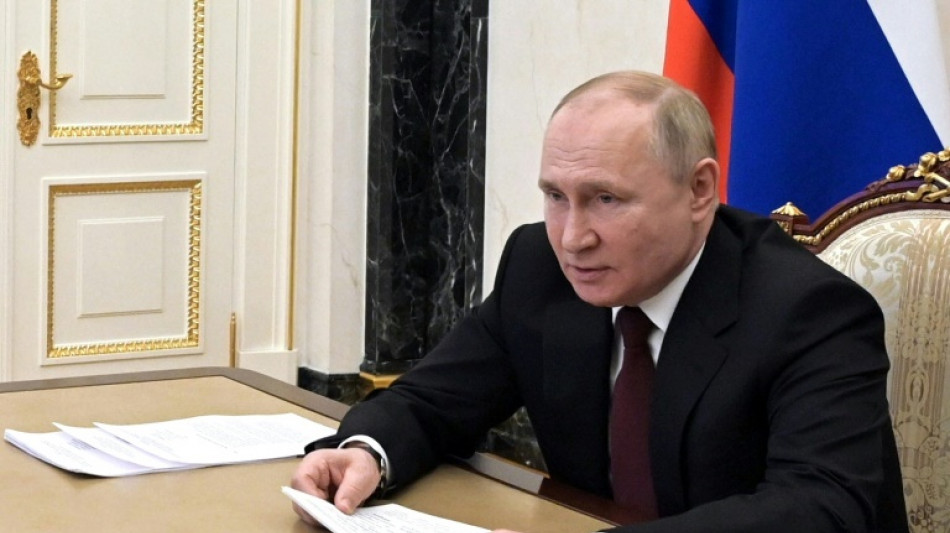 Putin bezeichnet Ukraine-Konflikt als "sehr gro&szlig;e Bedrohung" f&uuml;r Russland