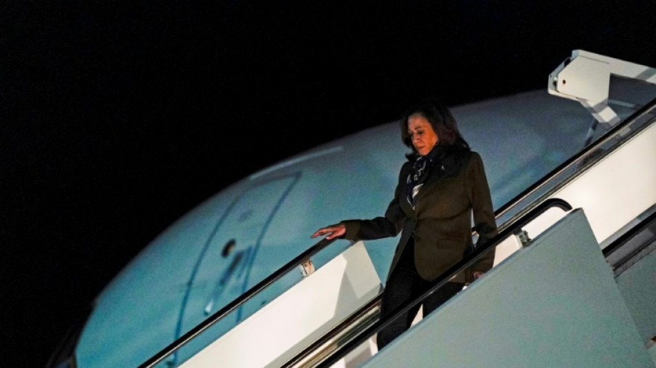 Harris presume de "resiliencia f&iacute;sica y mental" y juega la carta de la salud contra Trump