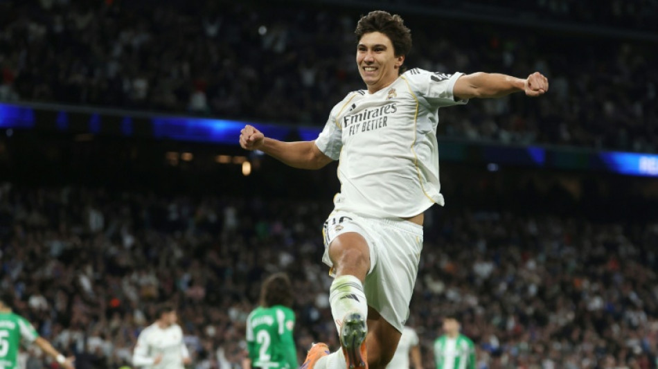 Gonzalo Garcia hits treble as Real Madrid thrash Betis without Mbappe