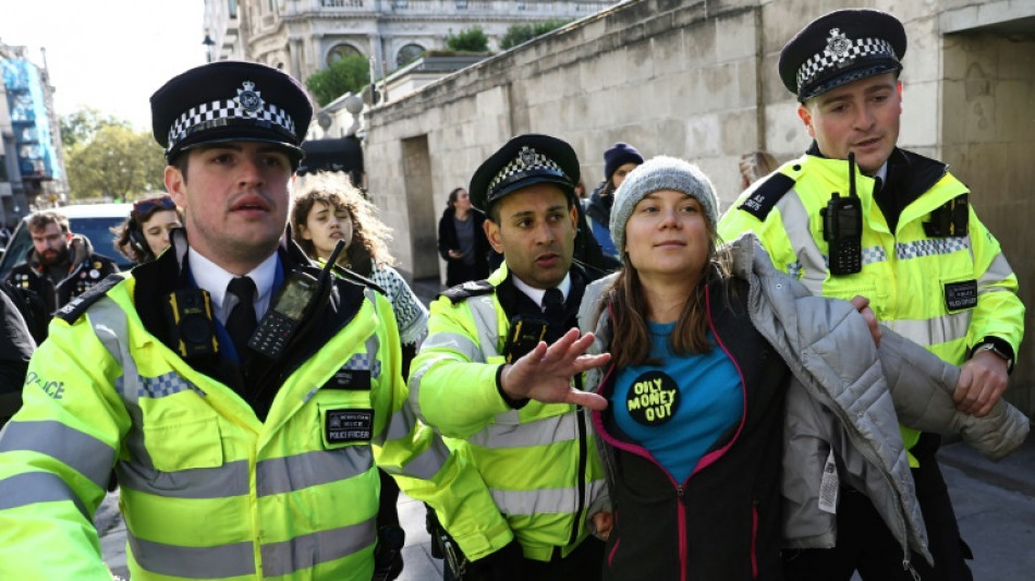 UK police charge Greta Thunberg after climate protest arrest