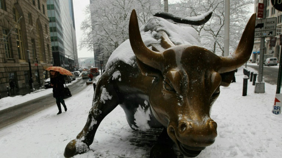 Stocks rally and dollar drop on hopes Fed rates have peaked