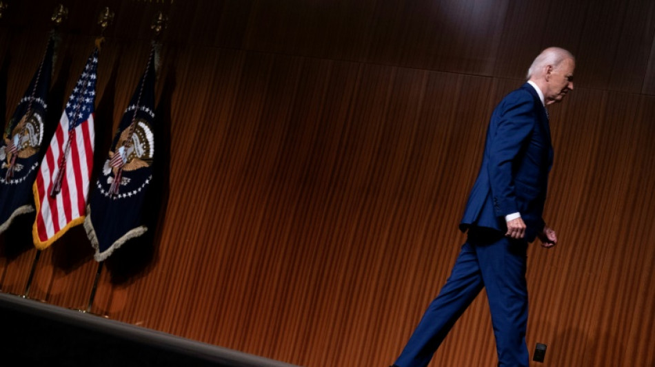 Biden le pasa el testigo a Kamala Harris en una agridulce convenci&oacute;n dem&oacute;crata